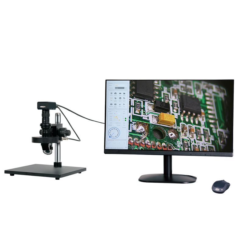 2D/Motorized Rotation 3D Microscope (With Display)