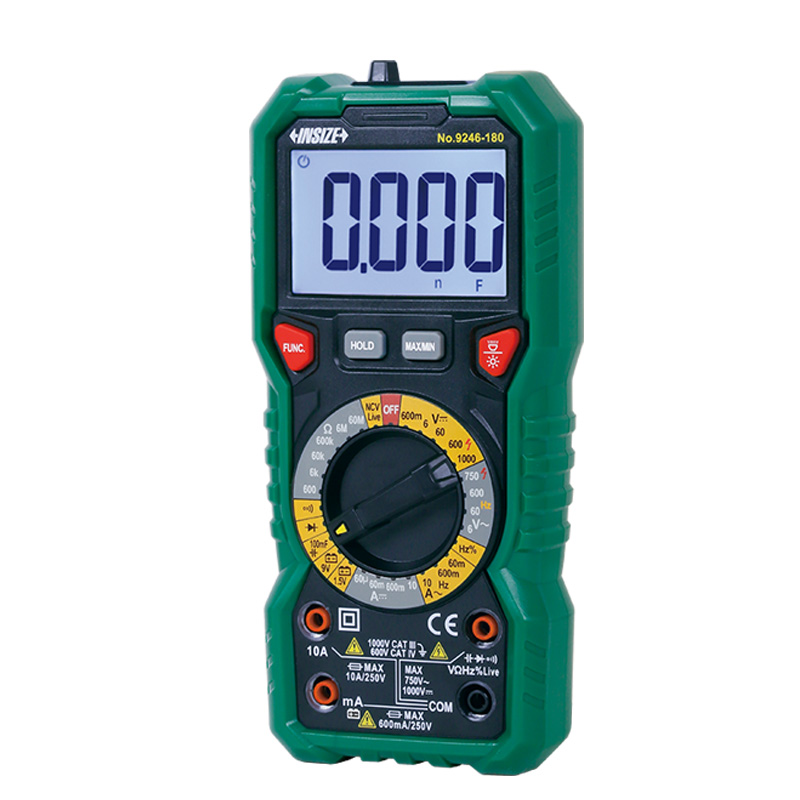 Digital Multimeter (With Jack Indicator Light)