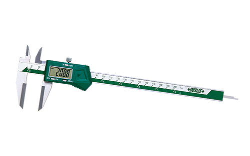 Digital Calipers With Knife-Edge Lower Jaws